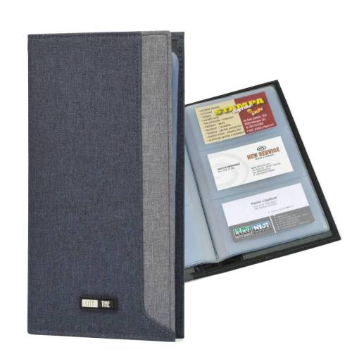 Portabiglietti in tessuto - 12 x 23...