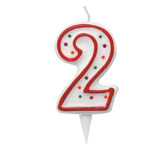 Candelina Zuccherino - numero 2 - H...