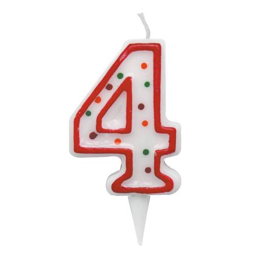 Candelina Zuccherino - numero 4 - H...