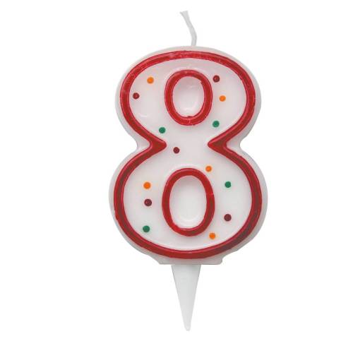 Candelina Zuccherino - numero 8 -  H...