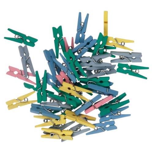 Mollettine mini - in legno - colori...