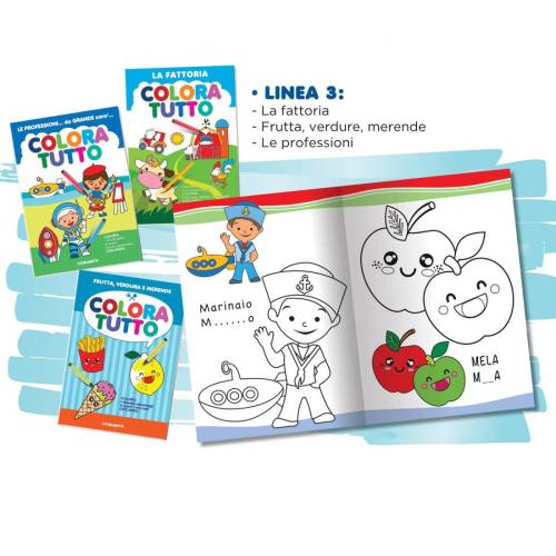 Album da colorare - La fattoria,...