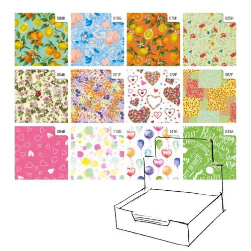 Carta regalo - raso - Primavera - 70...