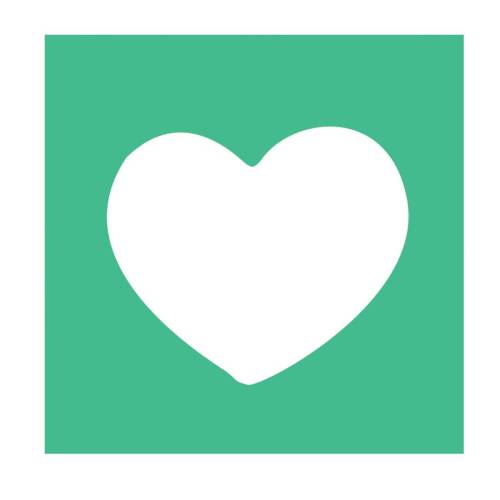 Fustella - motivo cuore - dim. sagoma...