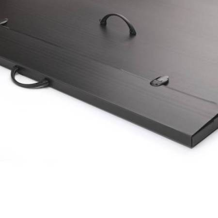 Valigetta Polionda Every Line Total Black - 36,5x56,5 cm - dorso 5,5 cm - Favorit