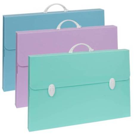 Valigetta Polionda Every Line Pastel - 36,5x56,5 cm - dorso 5,5 cm - Favorit