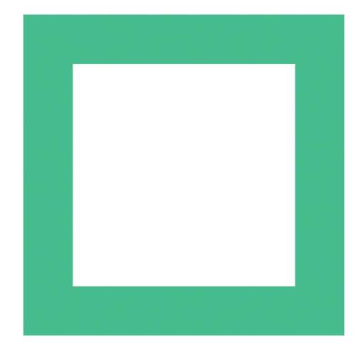 Fustella - motivo quadrato - dim....