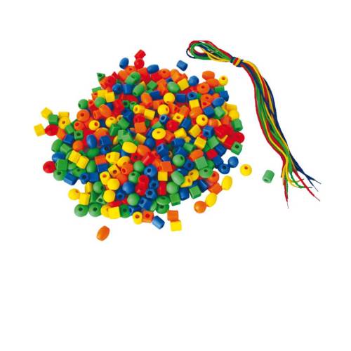 Perle in plastica - 2 cm - colori e...