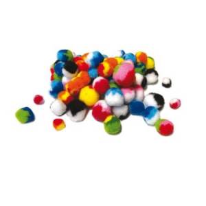 Pom-pon a strisce - 10-35... 2