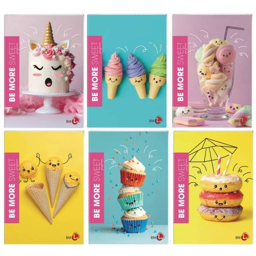Maxiquaderno Be More Sweet - A4 -...