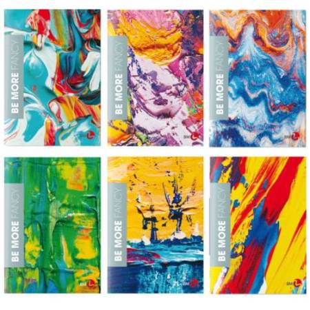 Maxiquaderno Be More Fancy  - A4 - 36+2 fogli - 100 gr - 4 mm - BM