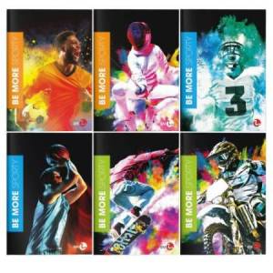 Maxiquaderno Be More Sport...