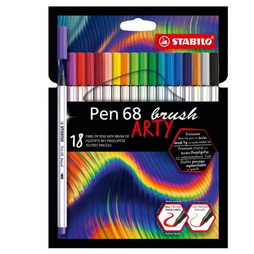Pennarello Pen 68 Brush Arty Line...