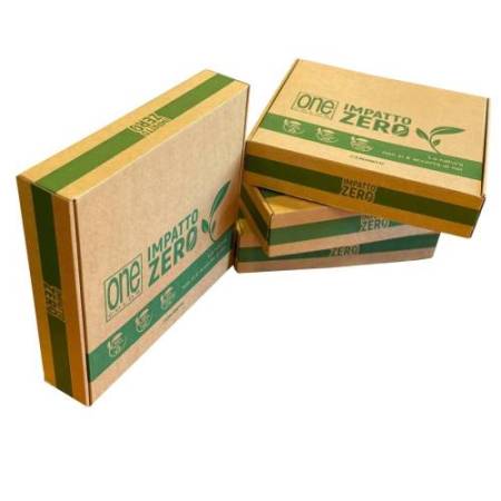 Maxiquaderno One Color Impatto Zero - A4+ - 1 rigo - forato - 80 fg - spiralato - Blasetti - conf. 6 pezzi + 6 scatoline fogliet