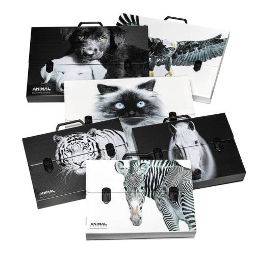 Valigetta polionda Animal Friends -...