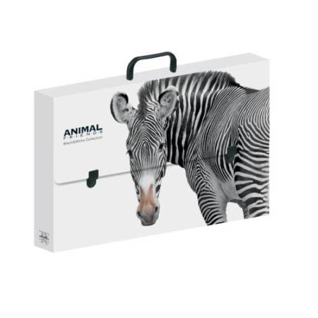 Valigetta polionda Animal Friends - 38 x 53 cm - dorso 5 cm - fantasie assortite - Colorosa