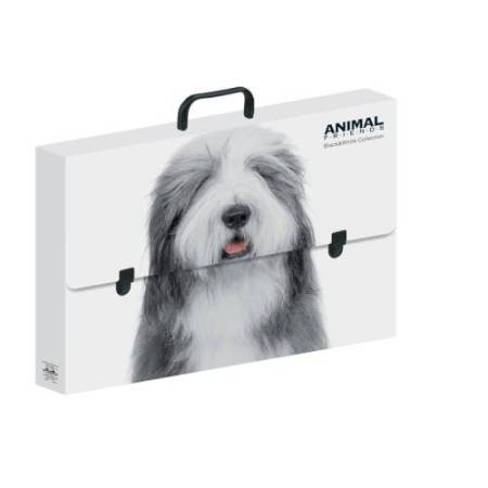 Valigetta polionda Animal Friends - 38 x 53 cm - dorso 5 cm - fantasie assortite - Colorosa