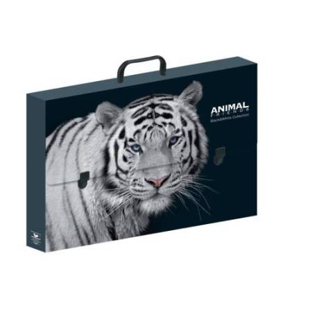 Valigetta polionda Animal Friends - 38 x 53 cm - dorso 5 cm - fantasie assortite - Colorosa