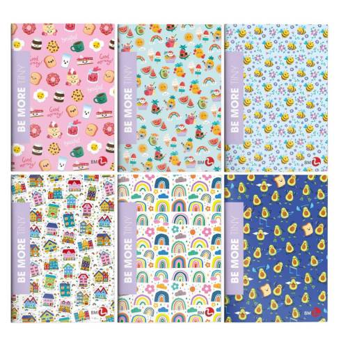 Maxiquaderno Be more Tiny - A4 - 36+2...