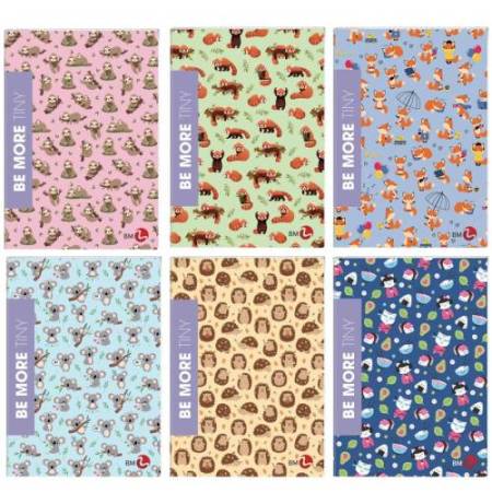 Maxiquaderno Be more Tiny - A4 - 36+2 fogli - 100gr - 4mm - BM