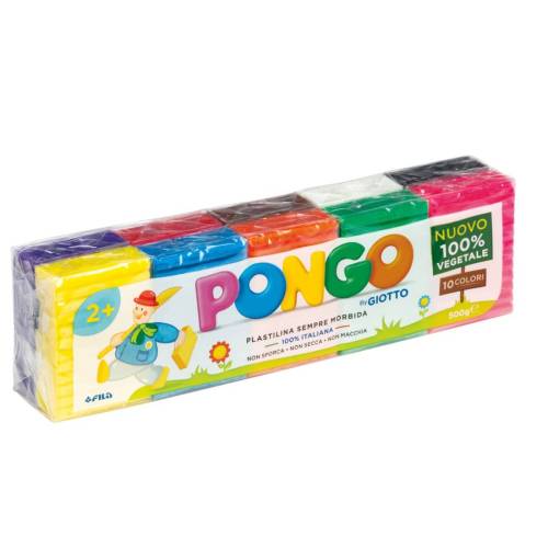 Pasta Pongo - panetto 50 gr - colori...