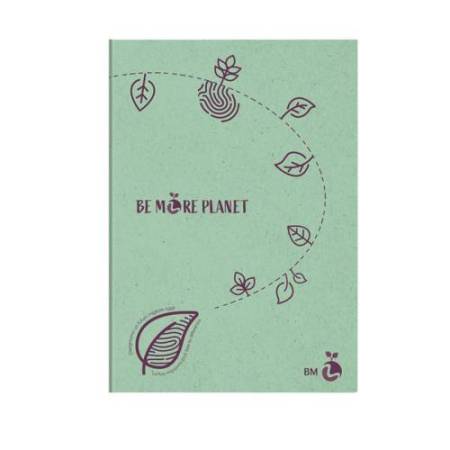 Maxiquaderno Be More Planet - A4 - 4 mm - 38 fogli - 80gr - BM