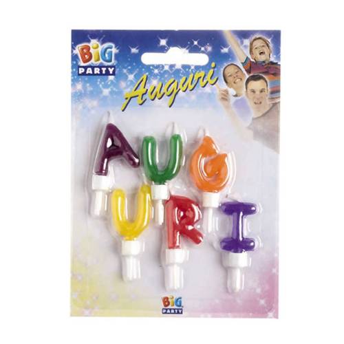 Set candeline - Auguri - colori...