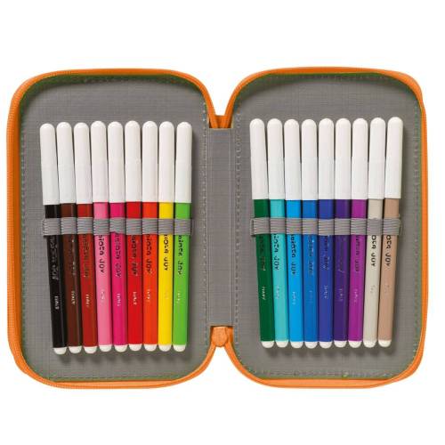 Astuccio 3 zip - 13 x 20 x 7,5 cm -...