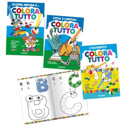 Album da colorare - alfabeto -...