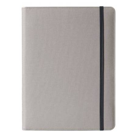 Portablocco Meet - con elastico - 31 x 25 x 1,4 cm - grigio - In Tempo