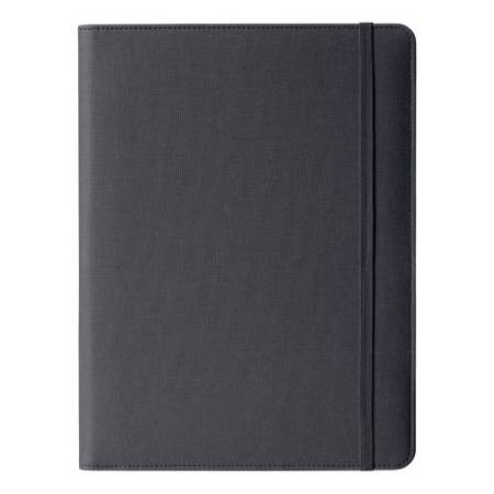 Portablocco Meet - con elastico - 31 x 25 x 1,4 cm - antracite - In Tempo