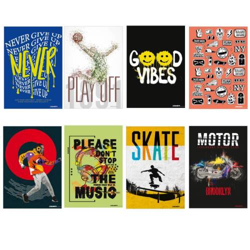 Maxiquaderno Teen Boy 2023 - A4 - 1...