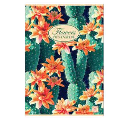 Quaderno Nature Flowers - A5 - 1 rigo...