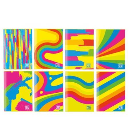 Maxiquaderno One Color Fantafluo - A4 - 4 mm - 21 fogli - 80 gr - Blasetti