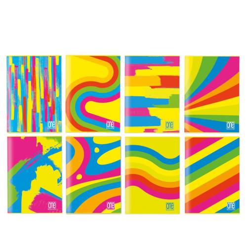 Maxiquaderno One Color Fantafluo - A4...