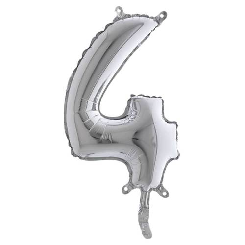 Palloncino - numero 4 - H 36 cm -...