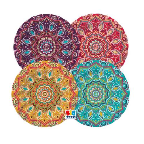 Piatto Mandala - diametro 20 cm -...