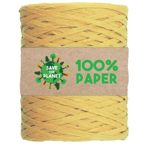Nastro Rafia - 100 m - carta - giallo...