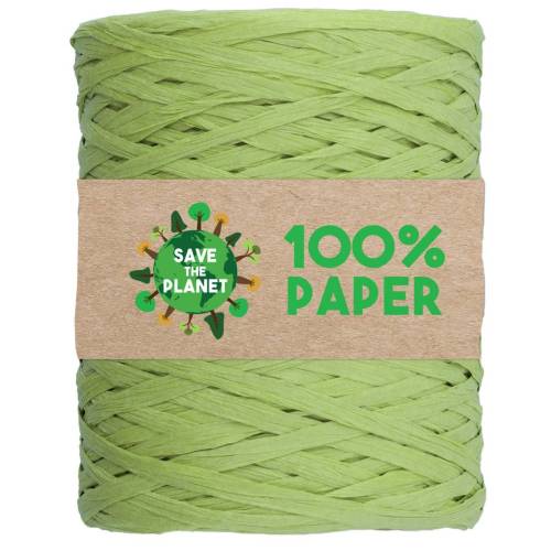 Nastro Rafia - 100 m - carta - verde...