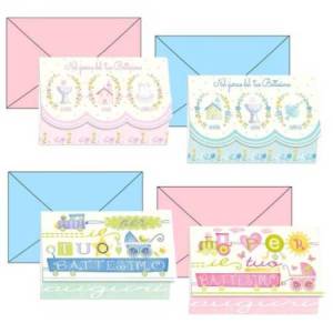 Biglietto auguri Battesimo...