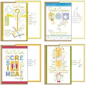 Biglietto auguri Cresima -...