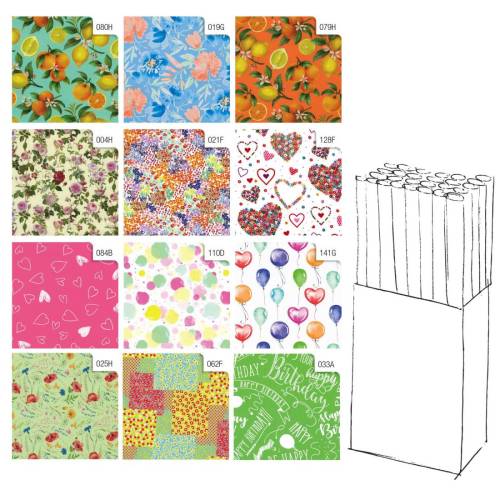 Rotolo carta regalo Primavera - 2 x...