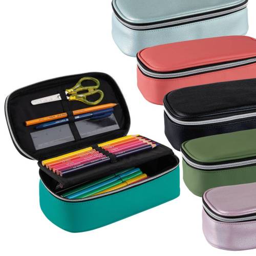 Portapenne ovale XL 13 x 22 x 7 cm -...