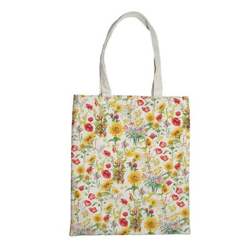 Shopper Nature Flowers - 42x38,5 cm -...