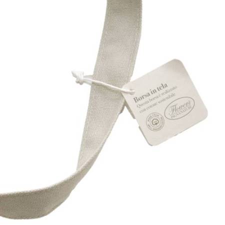 Shopper Nature Flowers - 42x38,5 cm - eco cotone - fantasie assortite - Pigna