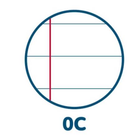 Maxiquaderno Manga - A4 - 1 rigo - c/margine - 42 fogli - 80 gr - Pigna