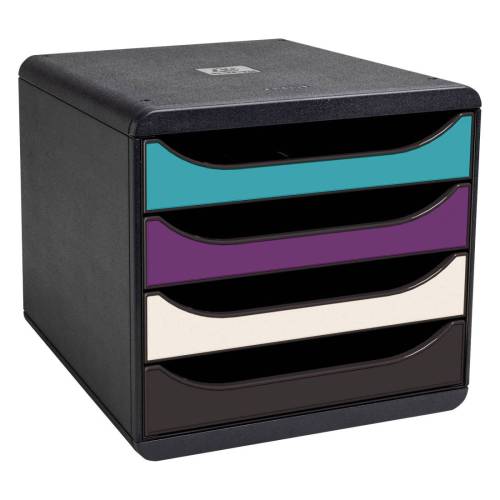 Cassettiera Big Box 4 -linea Titane -...