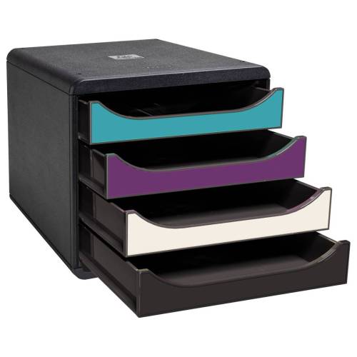 Cassettiera Big Box 4 -linea Titane -...