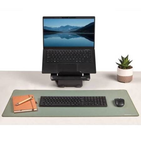 Sottomano da scrivania Breyta - 40 x 80cm - verde salvia - Fellowes