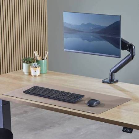 Sottomano da scrivania Breyta - 40 x 80cm - Sabbia - Fellowes